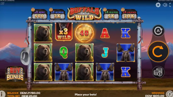Buffalo Goes Wild, Petualangan Liar dengan Sentuhan Modern