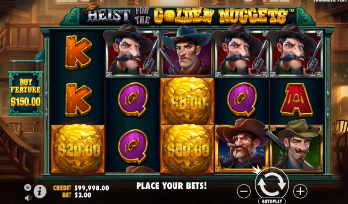Pencurian Emas Paling Menegangkan Ada di Game Golden Nuggets!