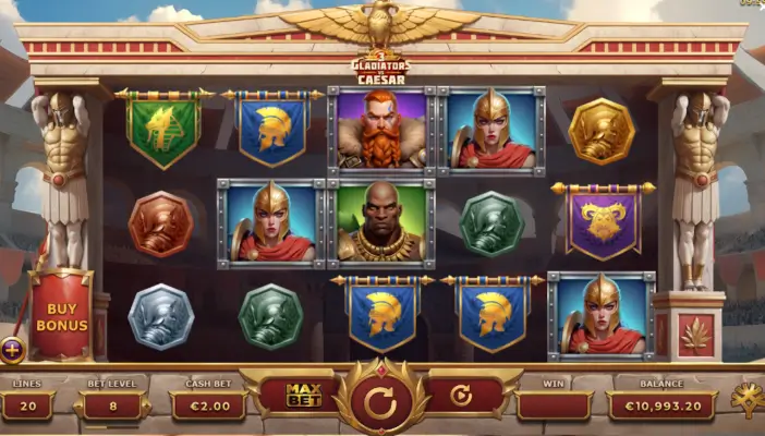Pertarungan Epik Romawi Hadir di 3 Gladiators vs Caesar