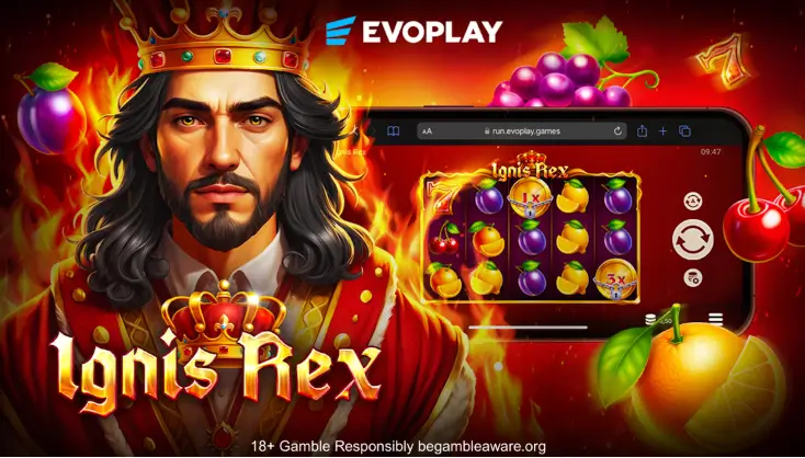 Provider Evoplay Tawarkan Sensasi Hot Lewat Game Baru Ignis Rex