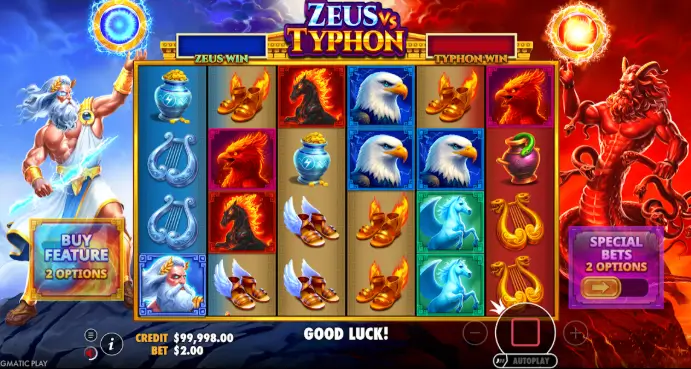 Pertarungan Legendaris Yunani Kembali Muncul lewat Zeus vs Typhon